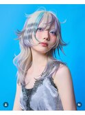 シャギーウルフカットロングウルフ中性ウルフレイヤーカット