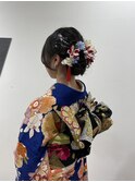 成人式ヘアセット