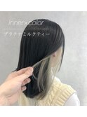ブリーチ、ダブルカラー、インナーカラー、イヤリングカラー