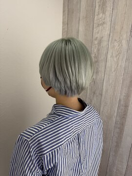 シエル 立川店(CIEL) 【CIEL×久光】ホワイトシルバーショート