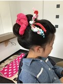 七五三ヘアセット
