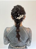 結婚式ヘアセット