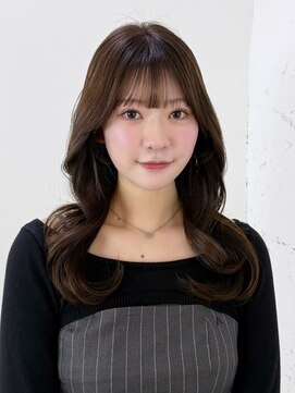 アルバム 新宿(ALBUM SHINJUKU) 美髪韓国ヘア顔周りレイヤーロング_F0705