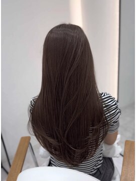 ジーナ 博多筑紫口(Zina) 【輝士】グレージュカラー×髪質改善トリートメント