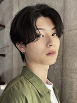 フィフス 大分(fifth)&nbsp;大分メンズナチュラルセンターパート毛流れニュアンスパーマ