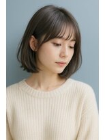 ムオン 春日原(muon)&nbsp;ふんわりアッシュボブ