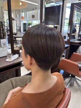 ウィーブ 成田店(Weve) ミディアムヘア/暗めカラー/グランマッシュ/成田富里