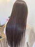  【当店最高峰の艶髪】カット＋髪質改善ストレート+トリートメント