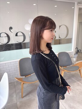 カシェ キョウマチ(cashe’e) マロンブラウンカラー