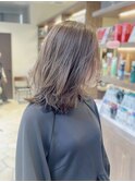 小顔カット/クラゲヘアー/ココアベージュ