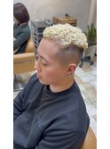 【長尾】ブリーチパーマ