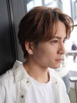 クオル キャスト 熊本(QOL×cast)&nbsp;フェザーセンターパートパーマ