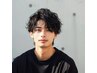 メンズカット＋パーマ+集中ケアＴＲ￥11000