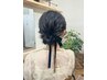 【くるみ指名】ヘアセット・パーティーセット(シニヨン)