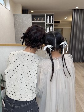 ヘアポップ(hair pop) ヘアアレンジ ヘアセット お呼ばれヘア