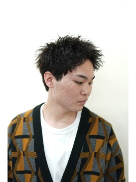 ブリードトウキョウ 亀戸店(BRYD TOKYO) メンズカットスパイキーショートツイストスパイラル