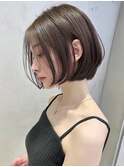 韓国ボブレイヤーカット髪質改善タンバルモリ顔周りカット