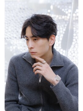 ミチオノザワヘアサロンギンザ 静岡店(Michio Nozawa HAIR SALON Ginza) ナチュラルかっこいい/センターニュアンスパーマ