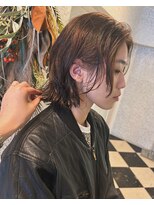 モンルル プル(mon loulou + plus)&nbsp;ボブパーマ、パーマ、ショートボブ、耳掛けボブ