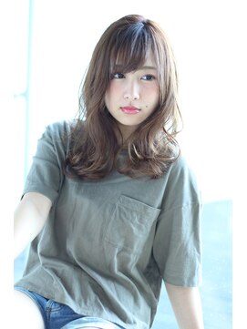 クイントネオリーブ 自由が丘正面口店(quint:neolive) 【自由が丘　quint: neolive】フリンジバング×くびれミディ