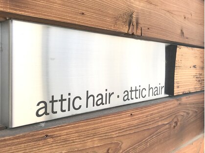 アティックヘアー(attic hair)の写真