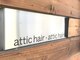 アティックヘアー(attic hair)の写真