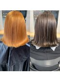 【nikiita女子】before→after ＊くすみグレージュ B412643