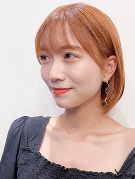 アンヘアー 元町三宮(UNHAIR) 大人かわいいナチュラル伸ばしかけボブ