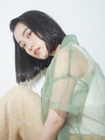 ソワン ドゥ ブレス 立花店(soin de brace)&nbsp;きりっぱなしショート/黒髪/小顔