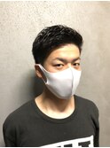 かき上げヘアビジネス<メンズ/理容室/ヒロ銀座/浜松町>