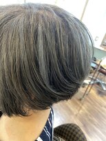 ヘアー バイ ミーズ(hair by Mii’s) #白髪ぼかし＃ハイライトローライト#シルバーブルージュ