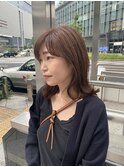 柔らかブラウンカラー