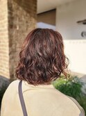 パーマスタイル　髪質改善/ヘッドスパ/ベージュカラー