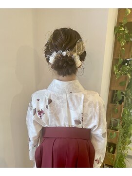 ステラヴィ(stellavie) ダウンお団子スタイル