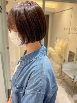 ラベスト キョウト(LOVEST) 首がもっと綺麗に見えるモードボブ