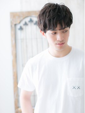 モッズヘアメン 札幌月寒店(mod's hair men) ≪mod's men≫ラフなくせ毛風パーマ☆マッシュルームヘアe