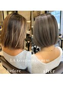 LAケラチントリートメントボブ n10.15