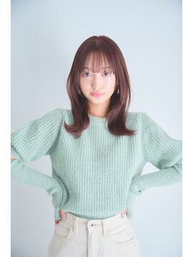 フルールバイリトル 新宿(FLEUR by little) さらさら外ハネミディアム