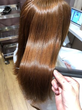 アヴァンス 天王寺店(AVANCE.) 髪質改善×オレンジベージュ