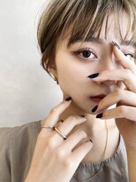 サークル(circle) 大人可愛い20代30代40代50代小顔ショートボブ丸みショートくびれ