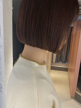 コフィー バイ メルト 吉祥寺(cofy by melt) 【三ツ井純】前下がりボブスタイリング簡単透明感カラーベージュ