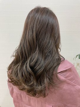 オーリーヘアー(Olliy hair) 艶髪カラーミルクティーアッシュ髪質改善/30代40代50代