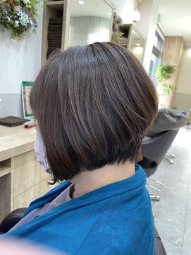 シオン(sion) 前下がりボブグレージュ/20代/30代/40代/50代