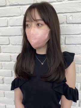 ディフィーノ 青山(DIFINO) 【DIFINO 青山】艶髪韓国レイヤー/ナチュラルグレージュ