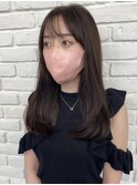 【DIFINO 青山】艶髪韓国レイヤー/ナチュラルグレージュ