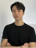 カルマヘア ダウンパーマ 韓国ヘア ガイルヘア