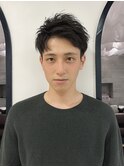 アップバングビジネスヘアベリーショート