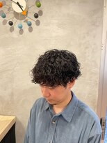 エッジ ヘア メイク(edge hair +make) 波巻きスパイラル/カール感/おしゃれパーマ