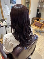 ヘアデザインフルーヴ(hair design fleuve) ピンクパープル