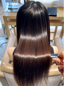 ソー 銀座(SAUT) 髪質改善トリートメント/縮毛矯正スタイル